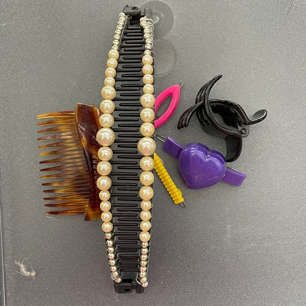 LAST Chance. Vintage Hair Accessories. Hair clips. Kids’ barrettes. 1980s 1990s